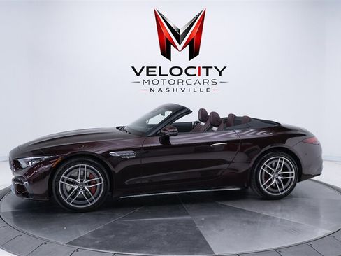 Used 2024 Mercedes-Benz SL 55 AMG 4MATIC w/ Manufactur Interior Package image 17