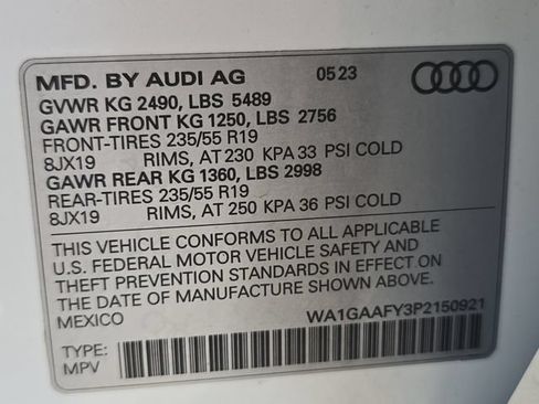Used 2023 Audi Q5 2.0T Premium w/ Convenience Package AWD/4WD image 39