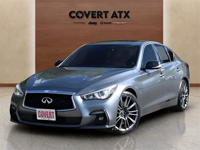 Used 2018 INFINITI Q50 Red Sport 400 w/ Sensory Package (Sport)
