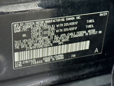 Used 2021 Toyota RAV4 XLE FWD image 40