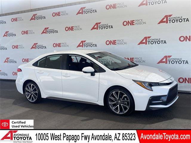 Certified 2021 Toyota Corolla SE w/ Carpet Mat Package (TMS) FWD image 1