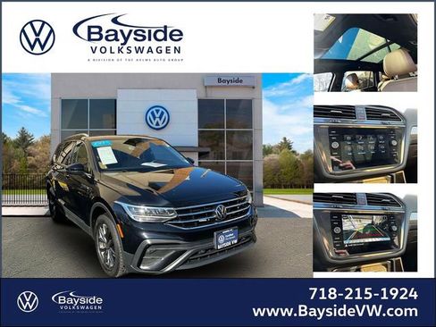 Certified 2023 Volkswagen Tiguan SE w/ Panoramic Sunroof Package AWD/4WD image 1