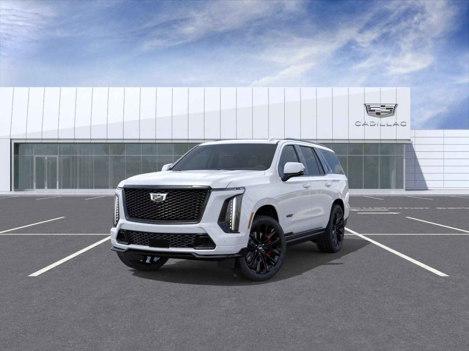 New 2026 Cadillac Escalade V w/ LPO, ONYX Package AWD/4WD image 8