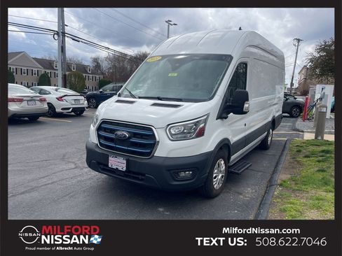 Used 2022 Ford E-Transit 148 High Roof Extended w/ Load Area Protection Package RWD image 1
