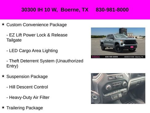 Used 2023 Chevrolet Silverado 1500 Custom Trail Boss image 35