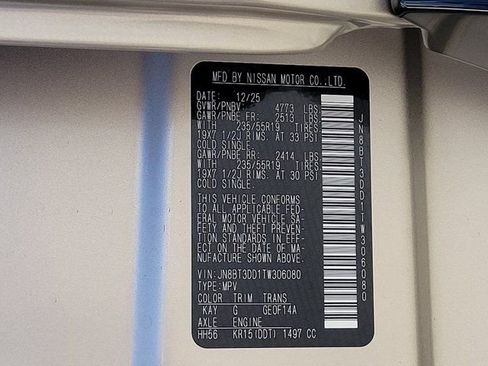 New 2026 Nissan Rogue Platinum w/ Platinum Premium Package image 12