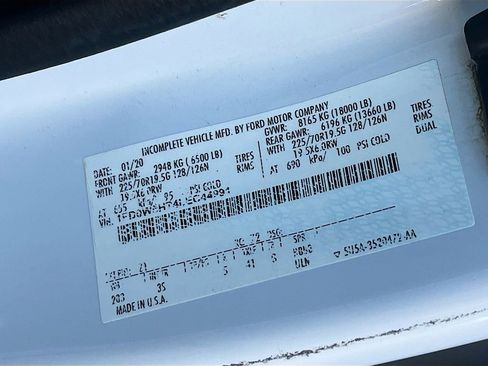 Used 2020 Ford F550 4x4 Crew Cab Super Duty image 29