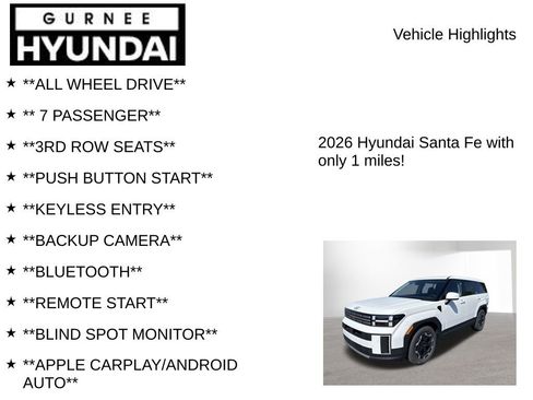 New 2026 Hyundai Santa Fe SE image 9
