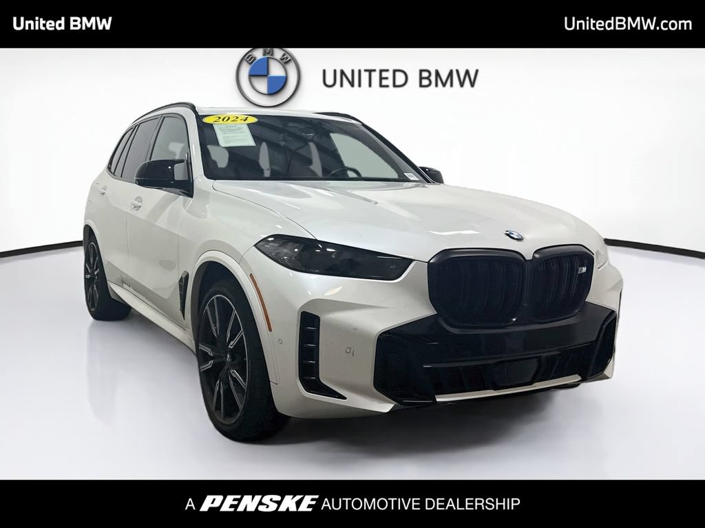 Certified 2024 BMW X5 M60i AWD/4WD image 3
