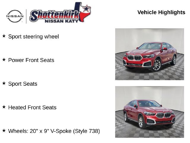 Used 2023 BMW X6 xDrive40i w/ Premium Package AWD/4WD image 19