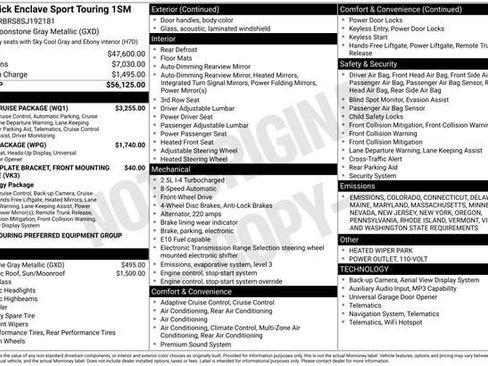 New 2025 Buick Enclave Sport Touring w/ Super Cruise Package image 33