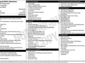 Used 2024 Toyota RAV4 Adventure AWD/4WD video 2