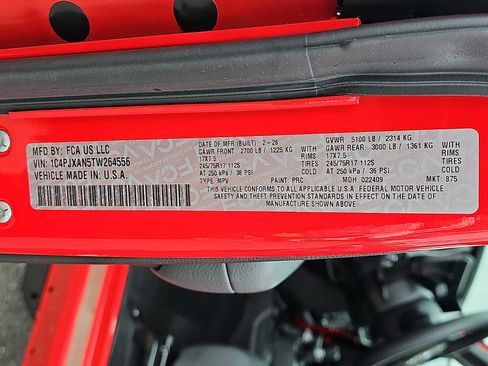 New 2026 Jeep Wrangler Sport image 18