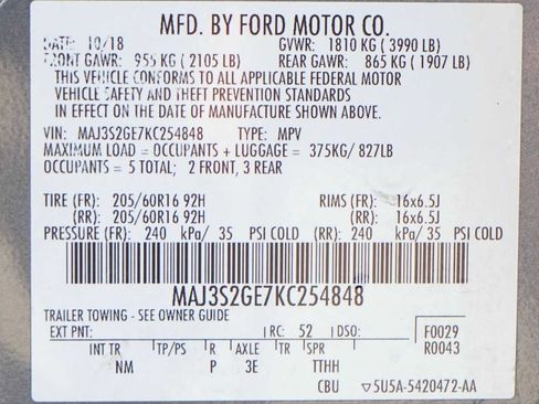 Used 2019 Ford EcoSport SE image 30