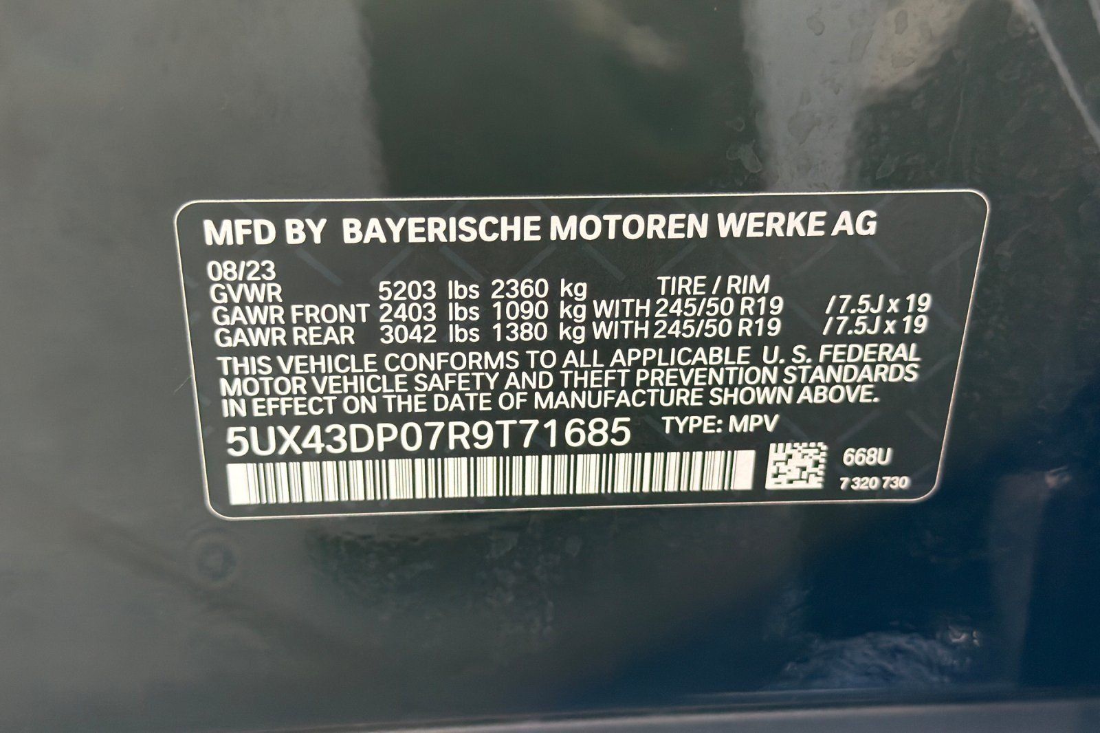 Used 2024 BMW X3 sDrive30i w/ Convenience Package RWD image 28