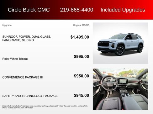 Used 2026 Chevrolet Equinox RS w/ Convenience Package III FWD image 3