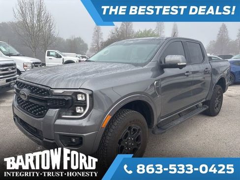 Used 2025 Ford Ranger Lariat w/ Black Appearance Package image 1