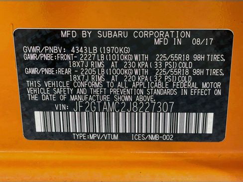 Used 2018 Subaru Crosstrek 2.0i Limited AWD/4WD image 34