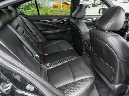 Used 2023 INFINITI Q50 Red Sport 400 w/ Black Opal Edition image 36