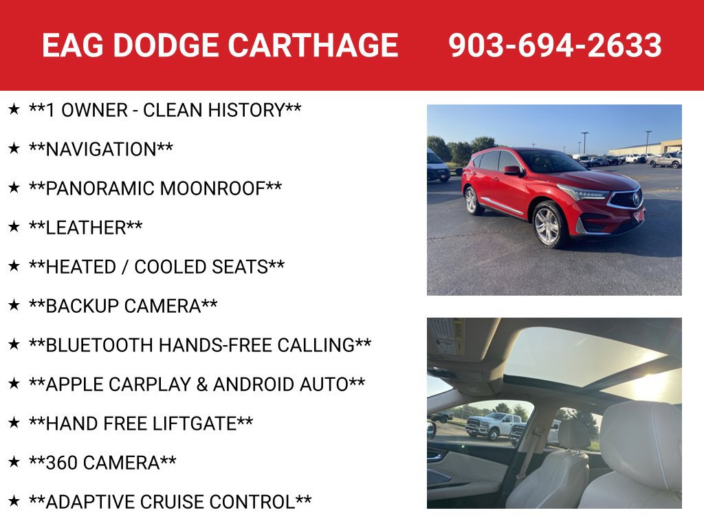 Used 2021 Acura RDX w/ Advance Package FWD image 4