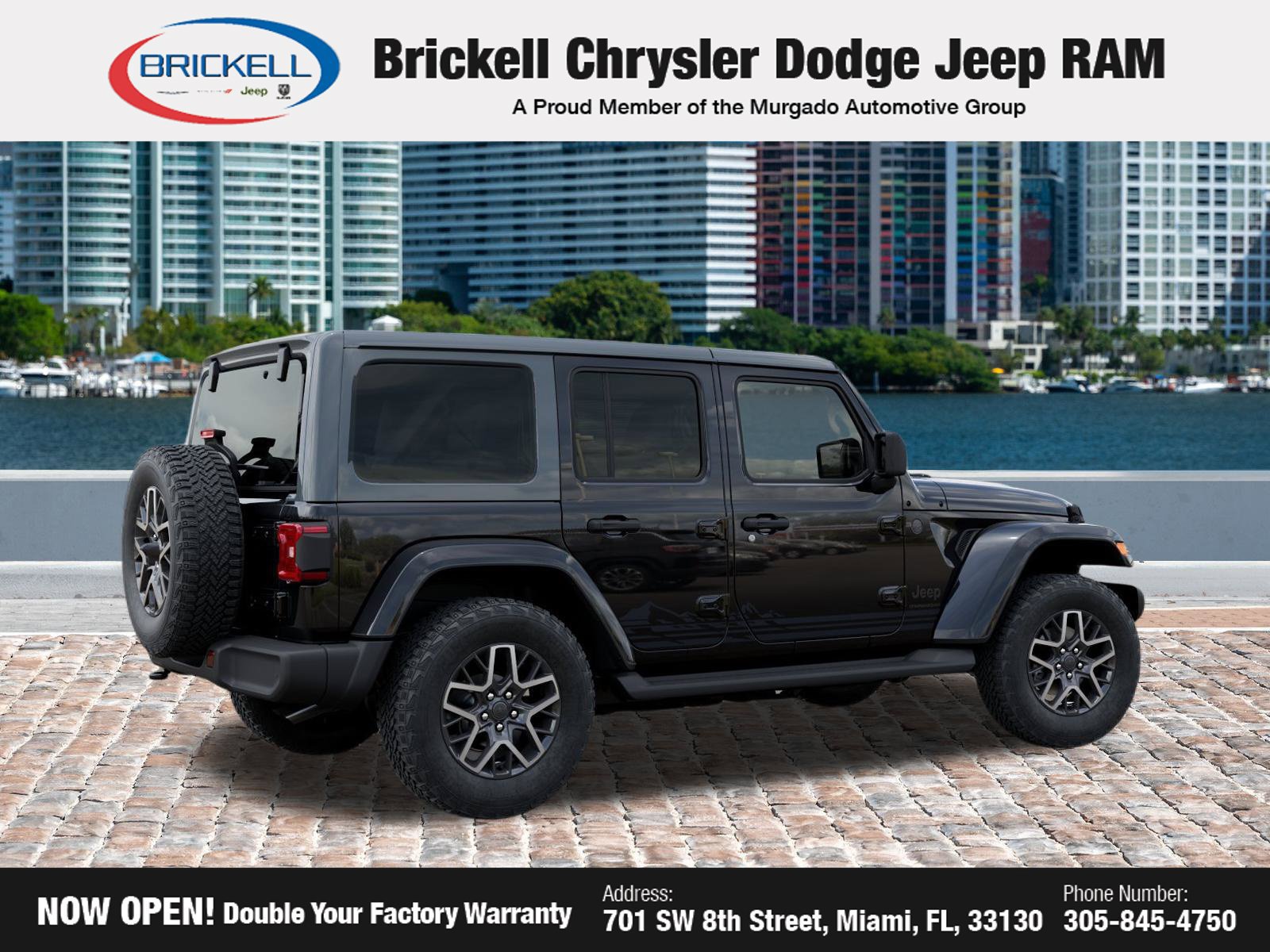 New 2026 Jeep Wrangler Unlimited Sahara w/ Rockslide Package AWD/4WD image 7