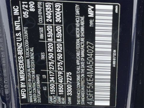 Used 2021 Mercedes-Benz GLS 450 4MATIC image 62