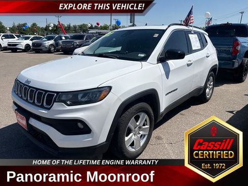Used 2022 Jeep Compass Latitude w/ Sun and Sound Group FWD image 1