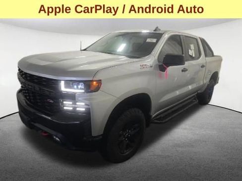 Used 2021 Chevrolet Silverado 1500 Custom Trail Boss w/ LPO, Dark Essentials Package AWD/4WD image 4