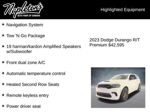 Used 2023 Dodge Durango R/T AWD/4WD image 4