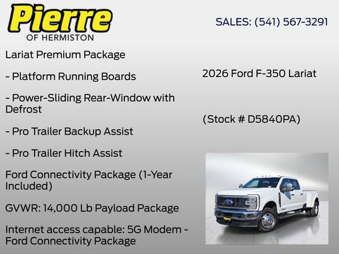 Used 2026 Ford F350 Lariat w/ Lariat Premium Package AWD/4WD image 20