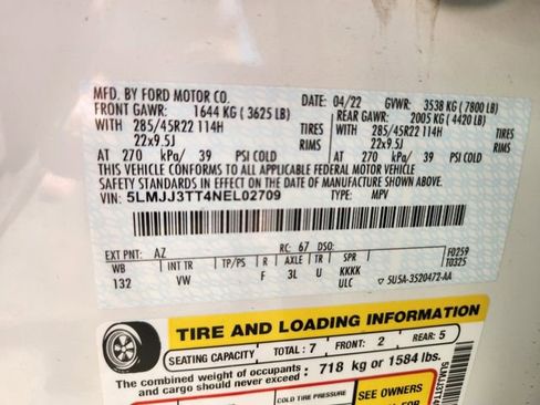 Certified 2022 Lincoln Navigator L Black Label AWD/4WD image 27