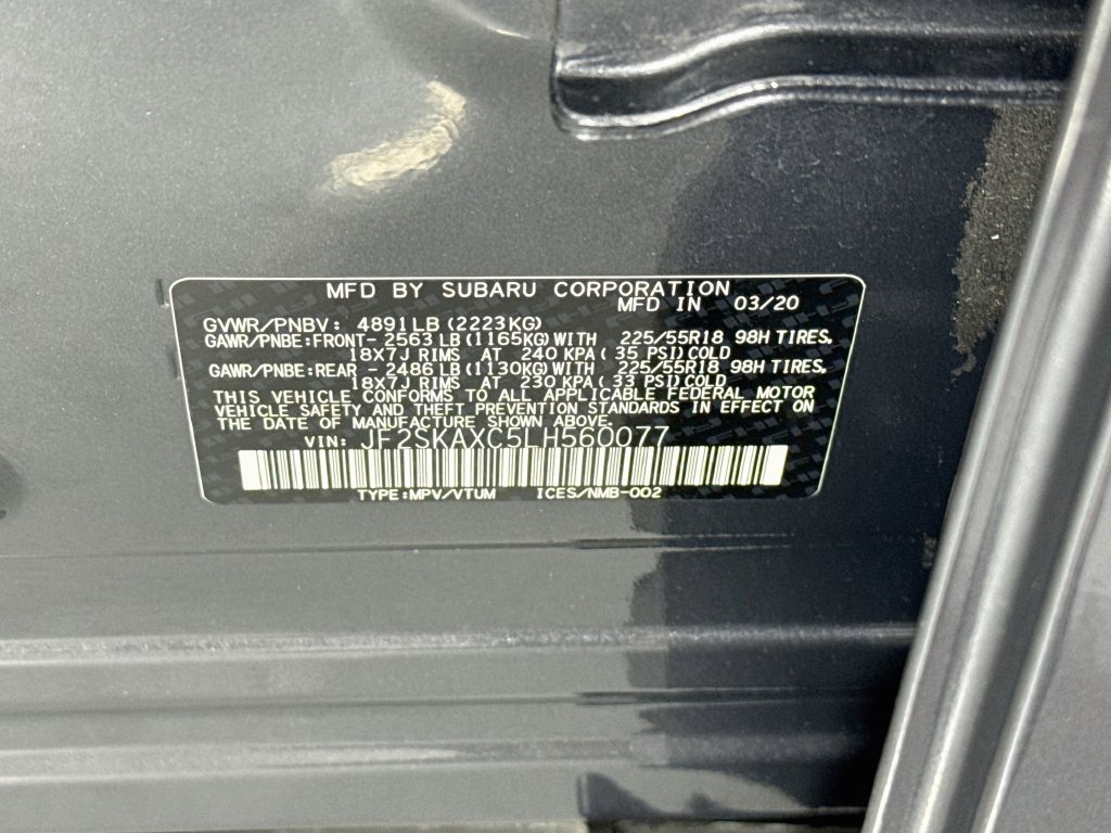 Used 2020 Subaru Forester Touring w/ Popular Package #2 AWD/4WD image 35
