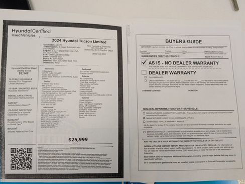Certified 2024 Hyundai Tucson Limited image 33