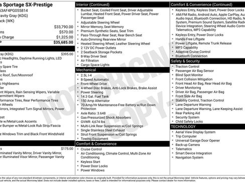 Used 2023 Kia Sportage SX image 34