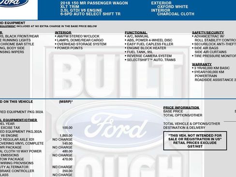 Used 2018 Ford Transit 150 XLT image 3