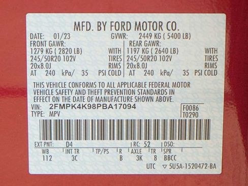 Used 2023 Ford Edge Titanium AWD/4WD image 30
