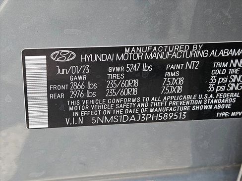 Certified 2023 Hyundai Santa Fe SE AWD/4WD image 29