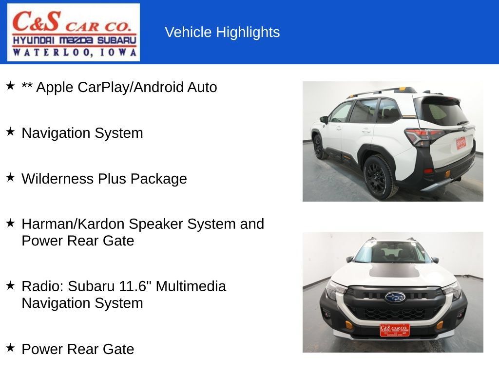 Used 2026 Subaru Forester Wilderness AWD/4WD image 7