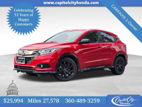 Certified 2022 Honda HR-V Sport image 1