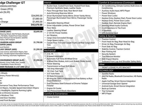 Used 2020 Dodge Challenger GT w/ Plus Package image 2