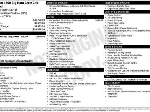 Certified 2023 RAM 1500 Big Horn AWD/4WD image 34