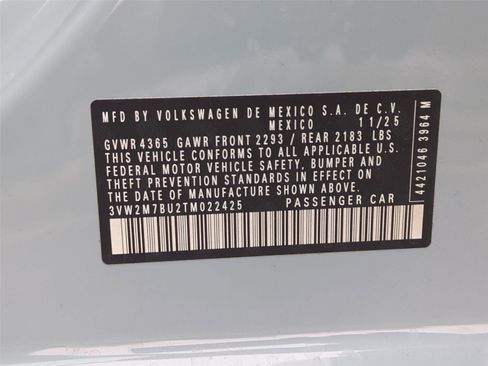 New 2026 Volkswagen Jetta GLI Autobahn image 24