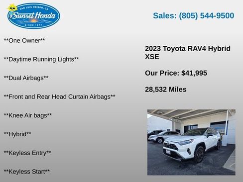 Used 2023 Toyota RAV4 XSE AWD/4WD image 6