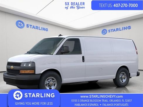 New 2025 Chevrolet Express 2500 w/ Driver Convenience Package RWD image 1