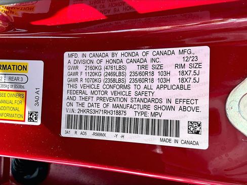 Certified 2024 Honda CR-V EX-L image 33