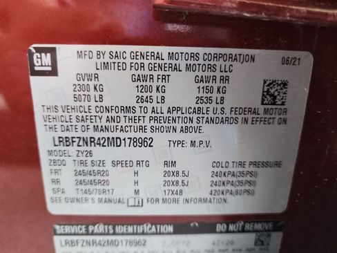 Used 2021 Buick Envision Essence w/ Technology Package I image 34