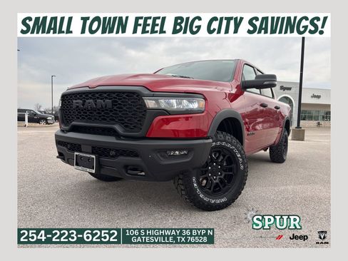 New 2026 RAM 1500 Rebel w/ Rebel Level 1 Equipment Group AWD/4WD image 1