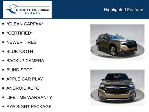 Certified 2025 Subaru Forester Touring AWD/4WD image 9