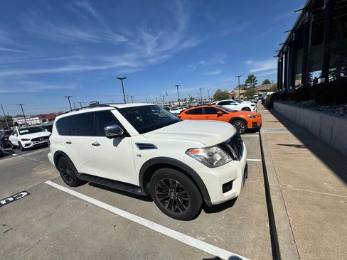 Used 2018 Nissan Armada Platinum w/ Captain Seat Package image 4