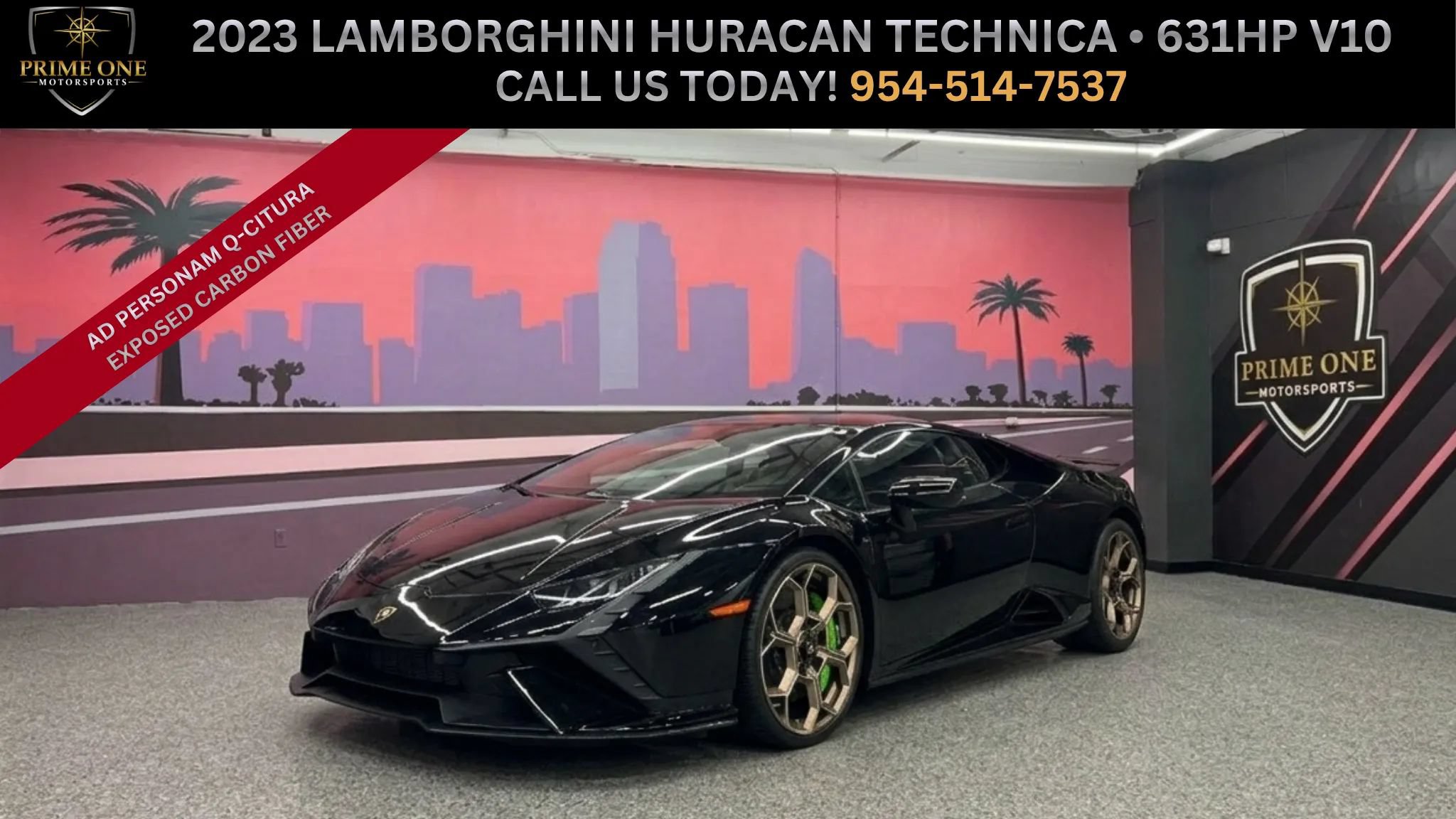 Used 2023 Lamborghini Huracan Tecnica RWD image 1